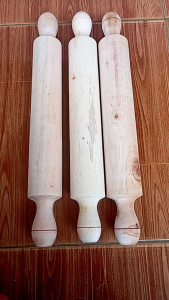 Rolling pin kayu 40 cm penggiling adonan kue roll kue penggilas adonan