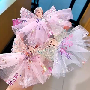 Jepit & Bando Rambut Anak Frozen Elsa Sayap Gaya Korea Import