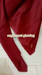 GRATIS ONGKIR!! Hijab Polos Seragam Nur Sinar Azara Laser Cut LC Warna Terlengkap Bisa COD 110 x 110 cm Jilbab Nur Shinar Glowing Glitter Polos LC Kerudung Pesta Terbaru