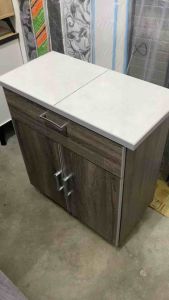 TS Furniture 225 Low Kitchen Cabinet(3 Years Warranty)