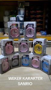 Jam Meja Weker Alarm Berkarakter