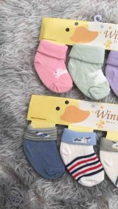 Promo 3 Pasang Kaos Kaki Bayi Baru Lahir Lucu Usia 0-12 Bulan Laki-Laki/Perempuan