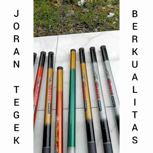 Joran Tegek Murah Fiber Composite Carbon Ukuran 720cm 630cm 540cm 450cm 360cm 300cm 270cm 240cm 210cm 180cm || Tegek Bendera Joran Bendera Tongkat Bendera