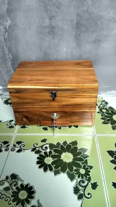 2 ชั้น ตู้ลิ้นชักเก็บเงิน กว้าง 31 สูง 19 ลึก 21 เซนต์