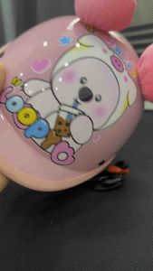 Mũ bảo hiểm trẻ em ngựa in hình Loopy xịn 1-3tuổi