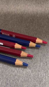 Blue Red Tailoring Pencil / High Quality Tailor ‘S Pencil Two Tone Colour / Pencil jahitan / Tailor Chalk