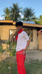 RED SET KATIPUNERO W/FREE KALABAW COSTUME FOR BUWAN NG WIKA