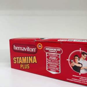 HEMAVITON STAMINA PLUS 10 strip / 5 kapsul