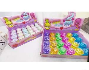 SG Ready Stock Slime Toy for Kids Clear Crystal Slime & Fluffy Foam Slime with Beads Non-Sticky Stretchy Putty DIY Stress Relief Gift Birthday Gift