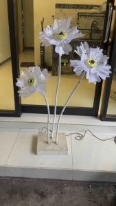 standing bunga lampu dekorasi pelaminan cabang 3/lampu taman/lampu hias/lampu ruang tamu/lampu kamar