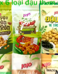 ComBo Mix 6 loại đậu ăn vặt snack