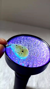 รอบที่-2 ก-7 สร้อยคอพร้อมจี้อำพันพม่าแบบมีเศษพืชโบราณ ทรงหยดน้ำ อำพันแท้ 100%