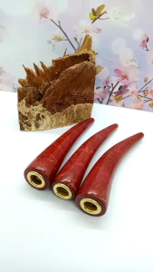 Once pipa klokotan batu marjan merah spesial
