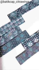 Kain Batik Cap Garutan Dua Warna Tosca Abu: Panduan Lengkap