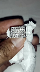 Cincin Berlian Eropa Putih Natural Emas Putih Free Emas Murni UBS