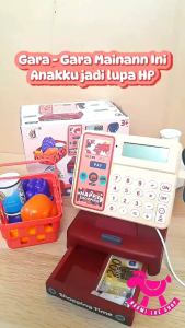 Mesin Kasir Anak Perempuan: Mainan Edukatif untuk Belajar Berbelanja