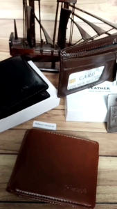 Dompet Kulit Pria Anti Bakar & Berkualitas Tinggi