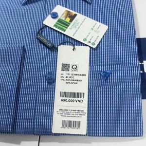 (1R1123)Áo sơ mi viettien dài tay (regular )fom rộng