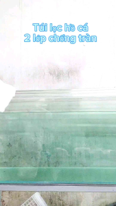 Túi Lọc Hồ Cá Loại To 20x54cm 2 lớp siêu dầy loại bỏ cặn bẩn chống tràn bể cá