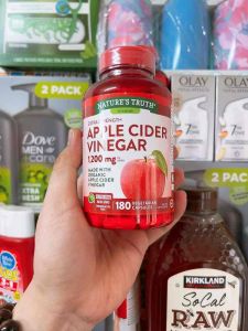 [Date 2027] Viên uống giấm táo Apple Cider Vinegar 180 viên của Mỹ.