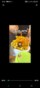 kerupuk banjur ukuran besar bandung 1/4 kg