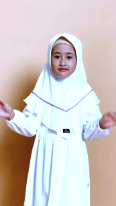 Jilbab hijab bergo krudung polos anak SD TK 5 6 7 8 9tahun wanita terbaru new terlaris terkini modern kekinian murah viral 2023 Arrafi adiba kids daily simple best seller adem cantik rempel pet antem bahan stella cantik bayar di tempat COD gratis ongkir