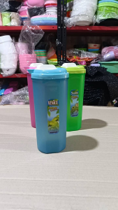 3 PCS BOTOL MINUM PLASTIK / BOTOL AIR UNTUK KULKAS 1 LITER
