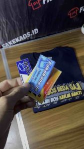 ORIGNAL KAOS BEDA BOS BEDA GAJI (tebal bahan combed 24s) LOKAL PRODUK