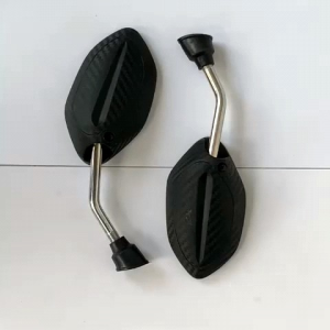 Spion LTC Carbon Kaca Datar Mini Chrome Model Beat Tangkai Gagang Pendek Semua Honda Aksesoris Beat Variasi Vario Scoopy Yamaha