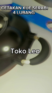 Best Seller...!!!Pan Cake / Loyang Kue / Cetakan Kue Serabi 4 Lubang+Tutup Kaca