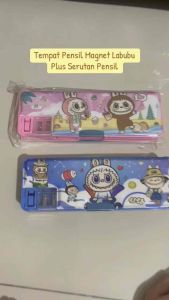 Tempat Pensil Plastik Labubu Magnet 2 sisi 65100