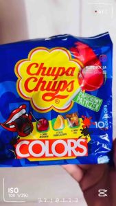 Chupa Chups Zungen - Maler 10 Lollipops ราคา 3 บาท น้ำหนัก 120 กรัม BBF.09/2026