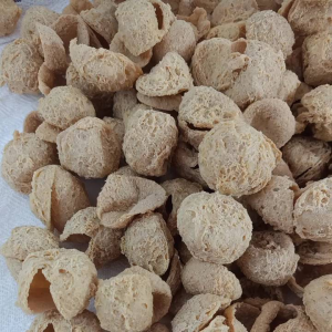 KERUPUK TAHU BULAT GARING RENYAH ASIN ASLI MAGELANG TANPA PENGAWET / KEMASAN 100 GR