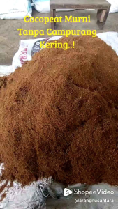 Cocopeat Media Tanam Murni Sabut Kelapa Tanpa Campuran Halus Bersih Kering