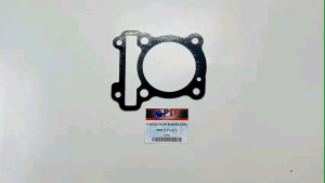 Paking Blok Boring Bawah Mio J (Bahan Plat) - Packing Peking Gasket Cylinder Silinder Block Seher Seker Buring Yamaha Fino Fi 115 Soul GT 115 XRide 115