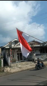 Bendera Merah Putih Ukuran Besar Sedang Jumbo Satuan