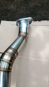 Knalpot Stainless Steel Racing Civic Ferio Genio Estilo: Muffler Exhaust Part Racing Mobil