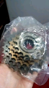 Freewheel Gear Gir Susun 6 Speed Sepeda Dewasa Model Drat Ulir Ukuran 14-28 T Kompatibel