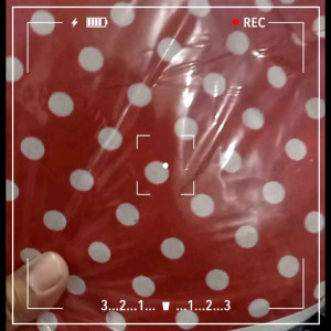 clemek dapur cotton polkadot pelindung ketika memasak