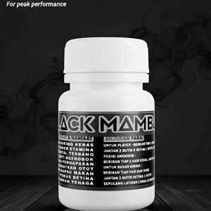 Jamu Merpati BLACK MAMBA IDEAL PILLS isi 100 Butir Herbal alami merpati kolong balap tomprang rumahan anggrem
