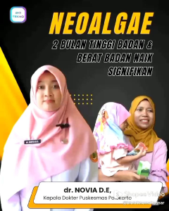 Neoalgae Daily sumber nutrisi dan vitamin untuk kesehatan dan kecerdasan anak