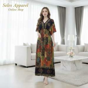 ETHNIC STYLE  BOHEMIAN MAXI DRESS