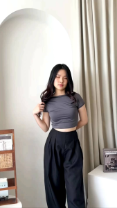 AMstore999 - Ghadis Top: Pilihan Atasan Crop Top & Backless untuk Wanita
