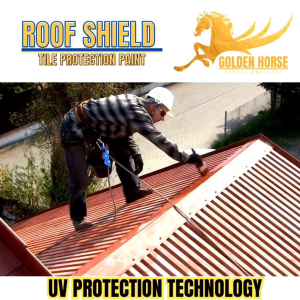 Golden Horse - Cat Genteng Glossy Beton & Asbes & Metal