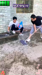 Chổi sât chà rong rêu quét rong rêu trên mọi bề mặt