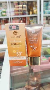 Kem Chống Nắng YOSAKI Sakura 60g Sunblock SPF 50+