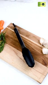 CAPITAN / PENCAPIT MAKANAN KUE / FOOD TONGS STAILESS + SILICON BISA COD