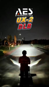 PROJIE BILED AES 3INC UX 2 DLB LOW 60WATT HIGH 76WATT SALER BEAM LENSA BIRU