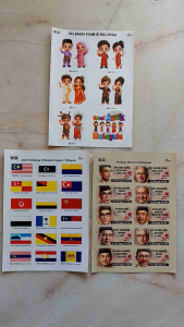 [MUST BUY] NEW STICKER MERDEKA SAIZ A5 PELEKAT PATRIOTIK Hiasan Buku Skrap Projek Sejarah Deko Kelas Bilik Darjah Payung Papan Kenyataan Jalur Gemilang Pelbagai Kaum Perdana Menteri Pertandingan Bulan Merdeka Minggu Hari Kebangsaan