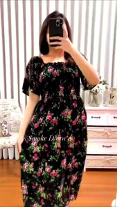 DASTER KERUT DADA/ SMOKE/ DASTER VANESA/ DASTER IBU HAMIL